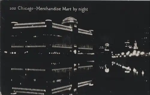 USA - USA - Chicago - Merchandise Mart by night - 1938