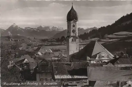 Nesselwang - mit Säuling und Zugspitze - 1957