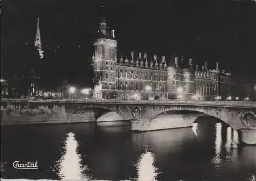 Frankreich - Frankreich - Paris - La Conciergerie illuminee - ca. 1965