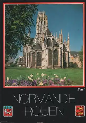 Frankreich - Frankreich - Rouen - Abside de eglise Saint-Ouen - 1995