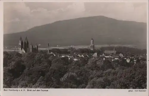 Bad Homburg - mit Blick auf Taunus - ca. 1950