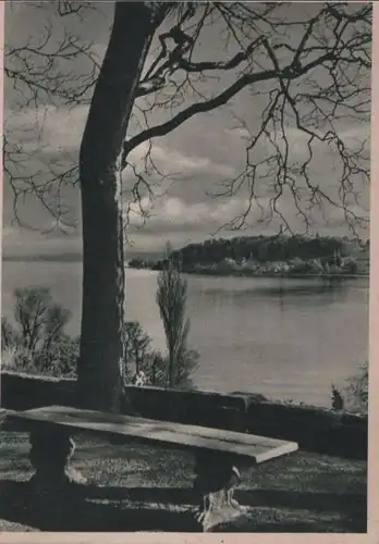 Mainau - Blick über den See - ca. 1950