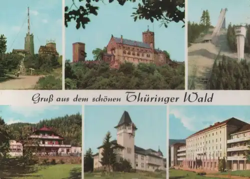 Thüringer Wald - u.a. Tabarz, Schweizerhaus - 1967