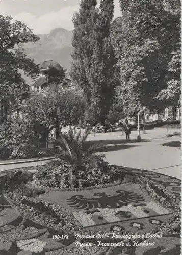 Italien - Italien - Merano Meran - Promenade u. Kurhaus - 1959