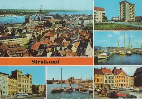 Stralsund - u.a. Leninplatz - 1984
