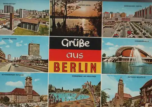 Berlin, Westteil - u.a. Kongresshalle - 1986