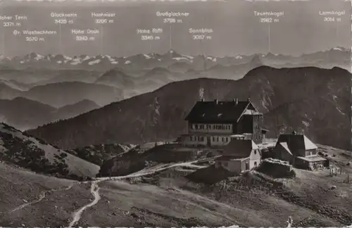 Rotwandhaus - mit Großglockner - 1965