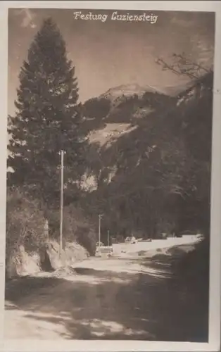 Schweiz - Schweiz - Luziensteig - Festung - ca. 1950