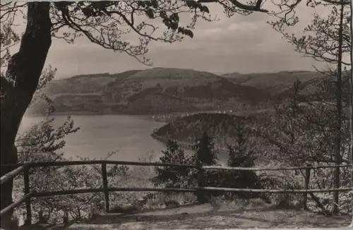 Vöhl-Herzhausen - Blick vom Hochstein - ca. 1960