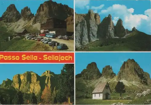 Italien - Passo Sella - Sellajoch - Italien - 4 Bilder