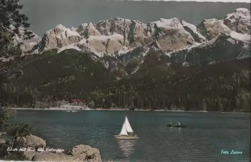 Eibsee - mit Blick auf Wetterstein - ca. 1965