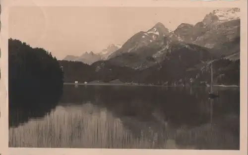 Schweiz - Schweiz - Sils - Sommermorgen am See - 1932