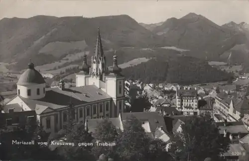 Österreich - Österreich - Mariazell - vom Kreuzweg gegen Triebein - 1959
