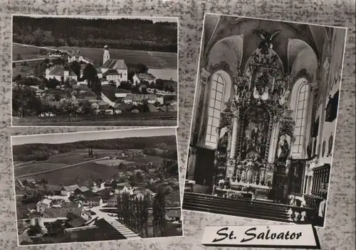 Sankt Salvator (OT von Bad Griesbach) - Prämonstrateser-Abtei - 1972