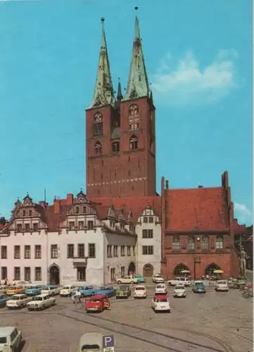 Stendal - Marktplatz und Marienkirche