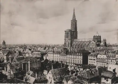 Frankreich - Frankreich - Strasbourg - Vue sur le Palais - ca. 1960