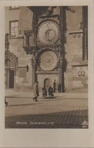 Tschechien - Tschechien - Prag - Praha - Staromestsky orloj - ca. 1950