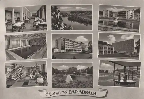 Bad Abbach - 9 Teilbilder - 1964