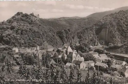 Altenahr und Burg Are - 1957