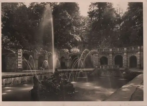 Bayreuth - Grosse Grotte mit Bassin - 1938