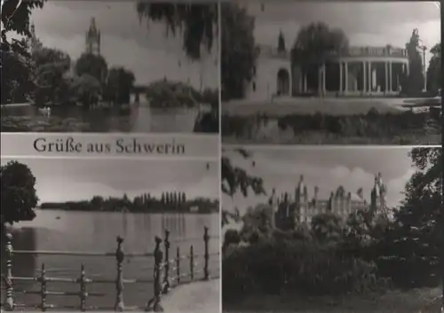 Schwerin - u.a. Am Schweriner See - ca. 1985