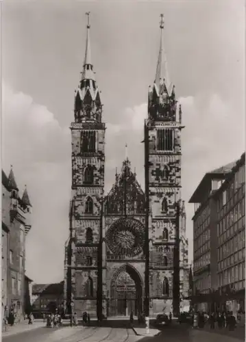 Nürnberg - St. Lorenzkirche - ca. 1965