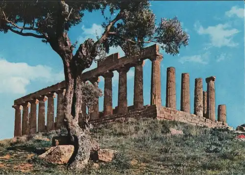 Italien - Italien - Agrigento - Tempel der Juno und Lucina - ca. 1985