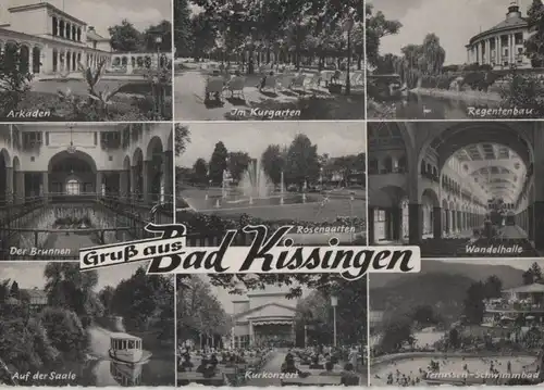 Bad Kissingen - u.a. auf der Saale - 1964