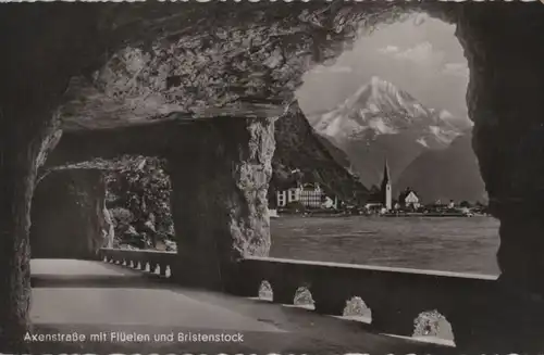 Schweiz - Schweiz - Axenstraße - mit Flüelen und Bristenstock - 1953