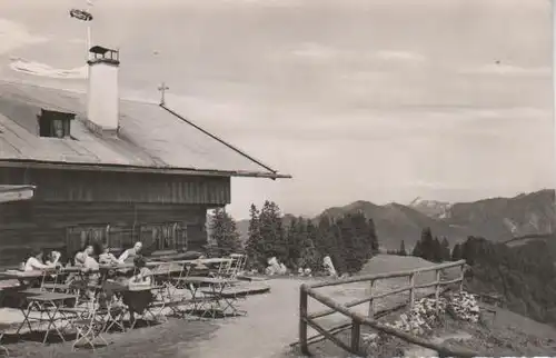 Bad Wiessee - Berggasthaus Aueralm mit Fockenstein - 1961
