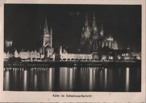 Köln - im Scheinwerferlicht - 1950