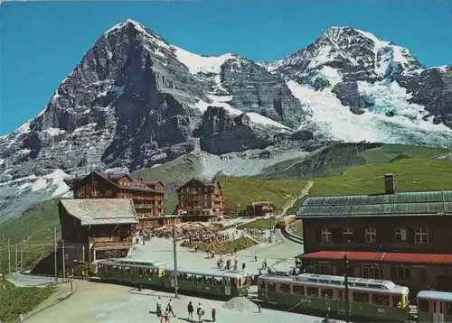 Schweiz - Schweiz - Kleine Scheidegg - Eiger-Nordwand und Mönch - 1985