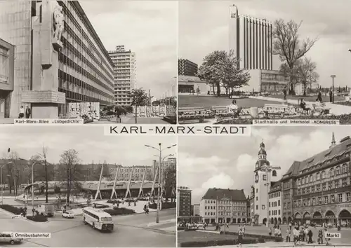 Karl-Marx-Stadt - 4 Bilder