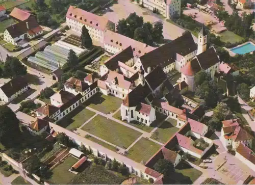 Buxheim - Luftbild, Kartause - ca. 1985