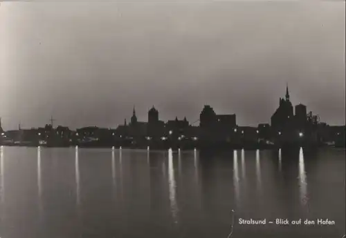 Stralsund - Blick auf Hafen - 1978