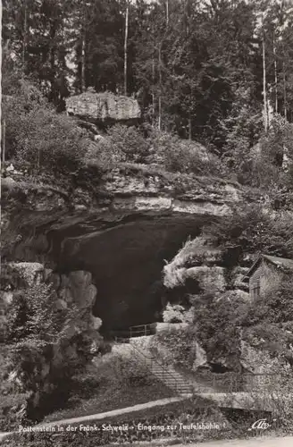 Pottenstein, Oberfranken - eingang Teufelshöhle