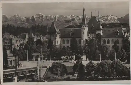 Schweiz - Schweiz - Bern - Museum und die Alpen - 1930
