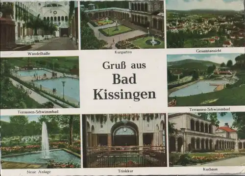Bad Kissingen - u.a. Kurhaus - 1960