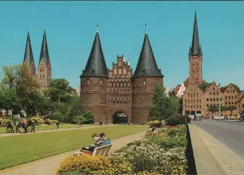 Lübeck - Holstentor - ca. 1980