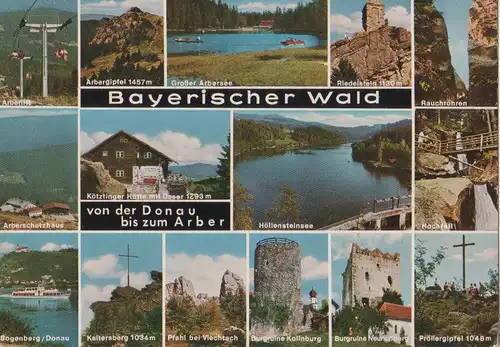 Bayerischer Wald - u.a. Riedelstein - ca. 1980