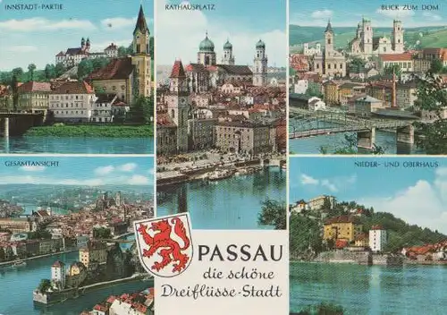 Passau u.a. Nieder- u. Oberhaus - ca. 1975