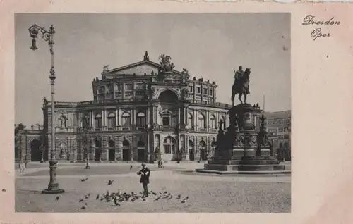 Dresden - Oper - ca. 1950