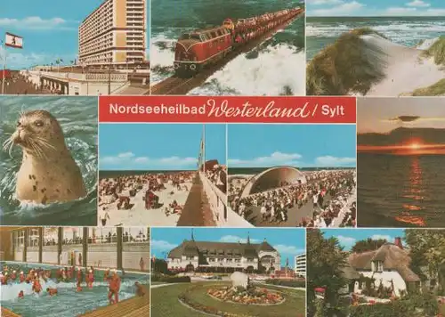 Westerland Sylt u.a. Wellenbad - 1984
