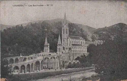 Frankreich - Frankreich - Lourdes - Les Sanctuaires - ca. 1935