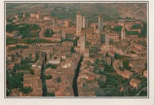 Italien - Italien - San Gimignano - Panorama - ca. 1985