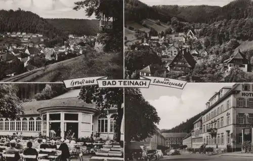 Bad Teinach-Zavelstein - 4 Teilbilder - 1966