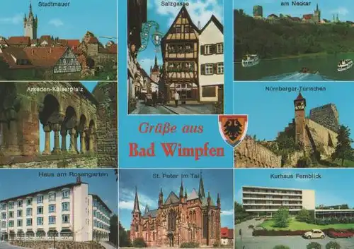 Bad Wimpfen u.a. Stadtmauer - ca. 1995