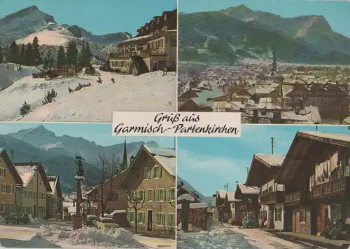 Garmisch-Partenkirchen - im Winter - 1969