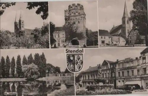 Stendal - u.a. Tangermünder Tor - ca. 1965