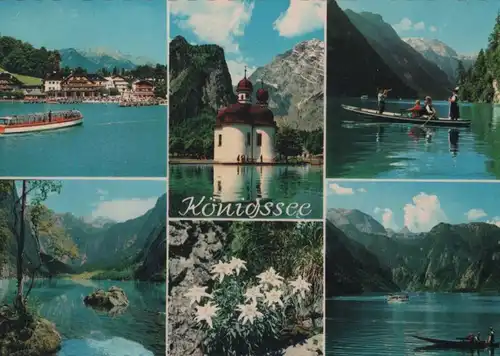 Königssee - mit 6 Bildern - 1968